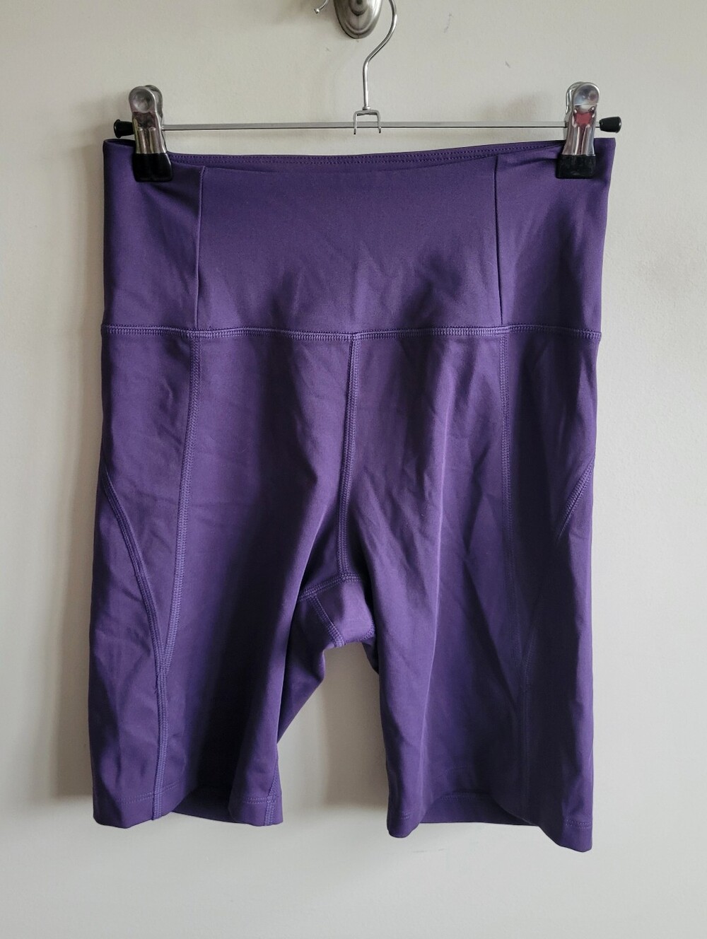 Girlfriend Collective Compressive‎ High-Rise Bike Shorts Purple
